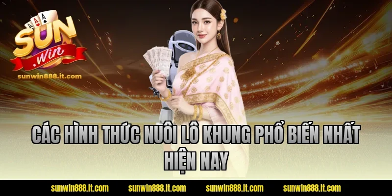 Các hình thức nuôi lô khung phổ biến nhất hiện nay