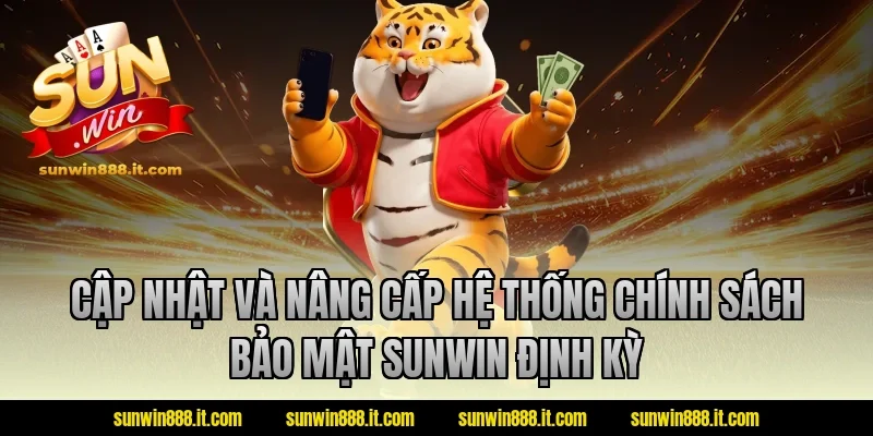 Cập nhật và nâng cấp hệ thống chính sách bảo mật sunwin định kỳ
