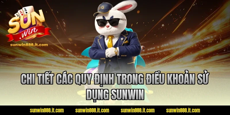 Chi tiết các quy định trong điều khoản sử dụng sunwin