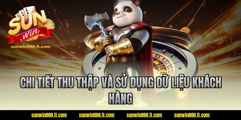 Chi tiết thu thập và sử dụng dữ liệu khách hàng