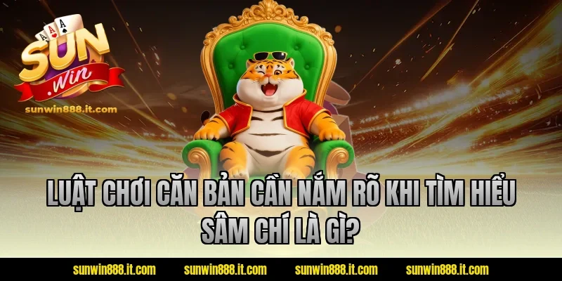 Luật chơi căn bản cần nắm rõ khi tìm hiểu sâm chí là gì?