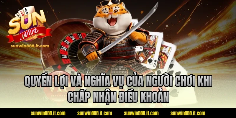 Quyền lợi và nghĩa vụ của người chơi khi chấp nhận điều khoản