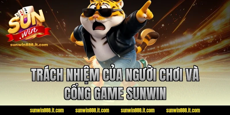 Trách nhiệm của người chơi và cổng game Sunwin